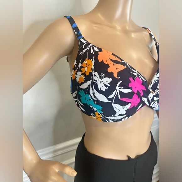 NWT Island Escape MULTI Gemini Underwire Bikini Swim Top - Picture 5 of 8